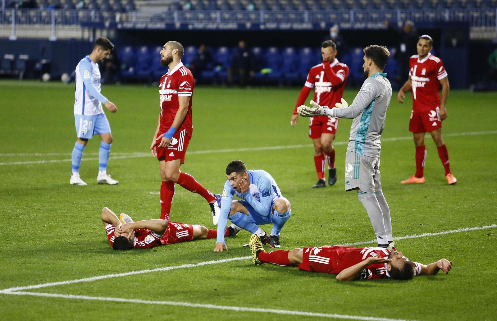 Las fotos del Málaga - Cartagena