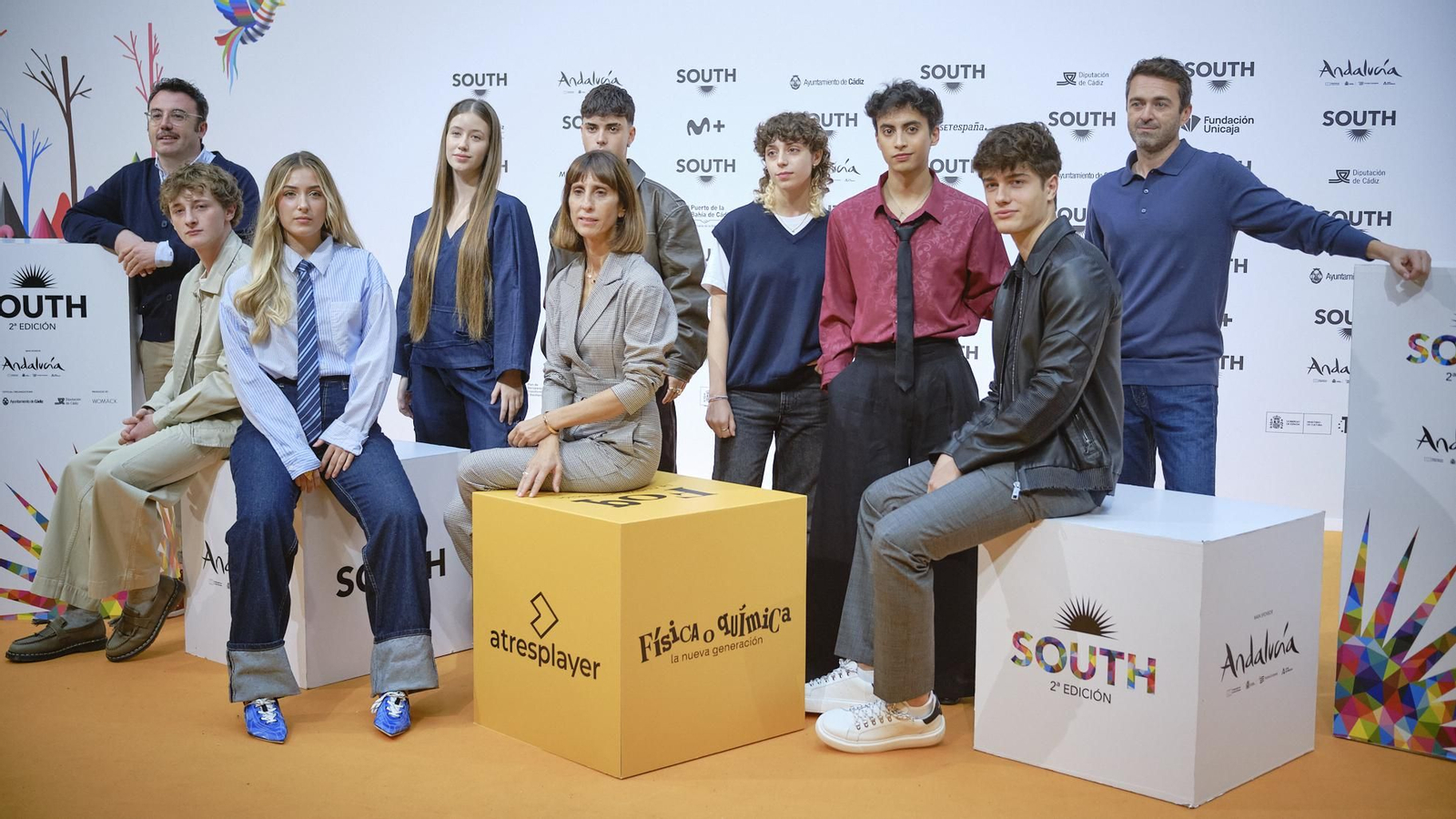Las imágenes del photocall del martes 29 del 'South Series Festival Cádiz' con Oscar Casas y Javier Gutierrez entre otros