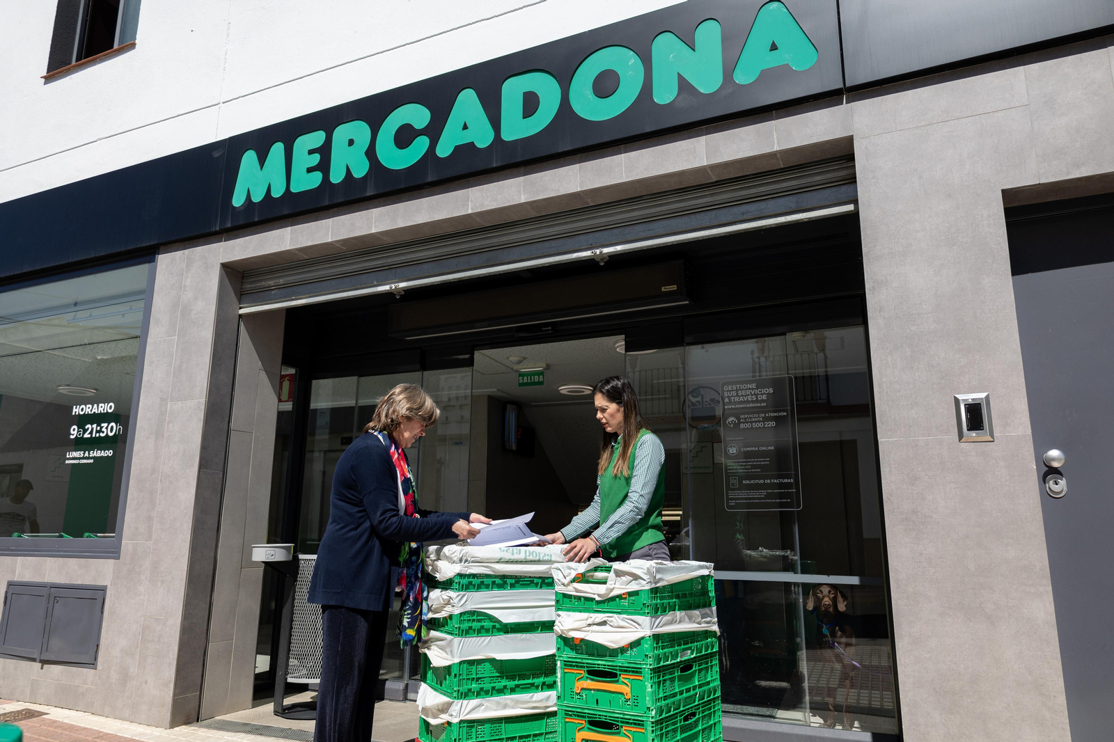 Las mejores imágenes de la iniciativa solidaria de Mercadona en Huelva