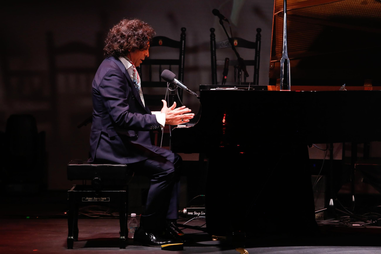 Fotos del recital de piano de Diego Amador y Reina Gitana en la Bienal Canela de San Roque