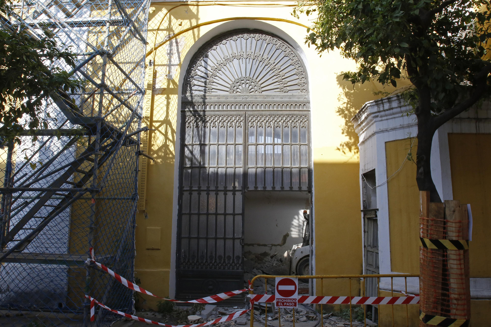 Estado de las obras de la Fábrica de Artillería