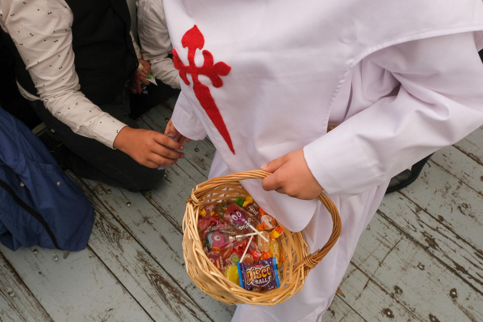 LAS IMAGENES DE LA BORRIQUITA (HDAD DEL AMOR) EN SEVILLA SEMANA SANTA 2024