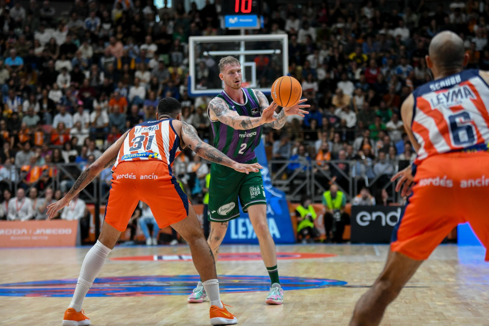 El Leyma Coruña-Unicaja, en fotos