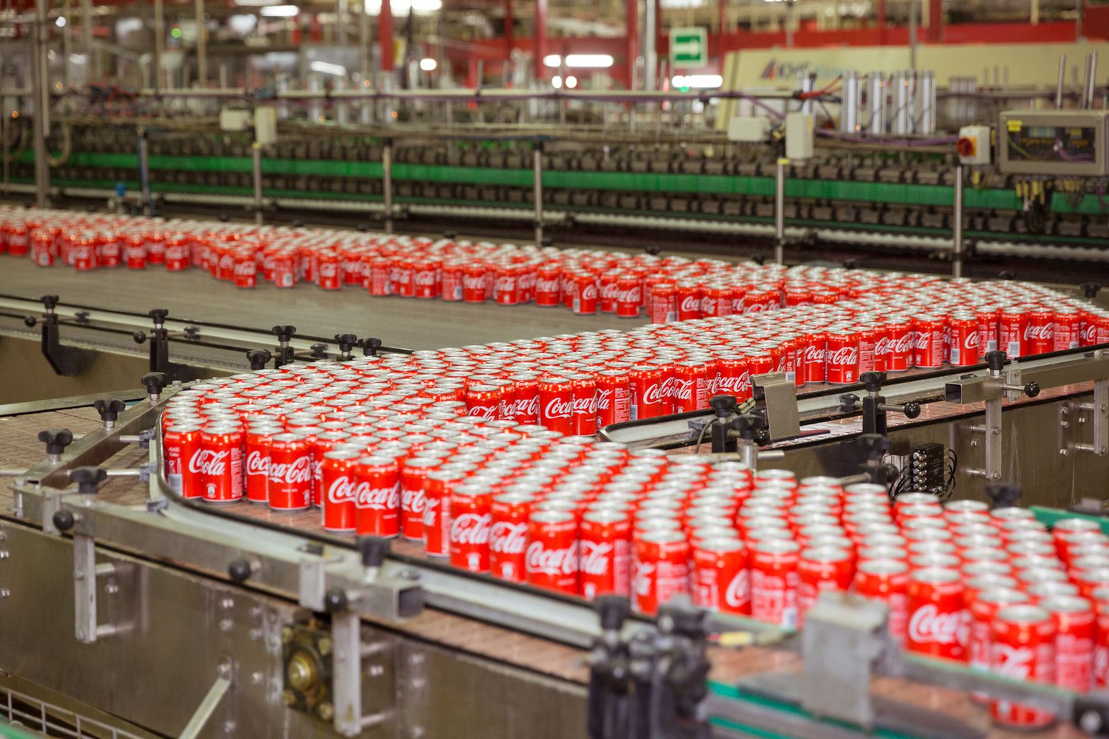 Fábrica de la embotelladora de Coca-Cola en Sevilla.