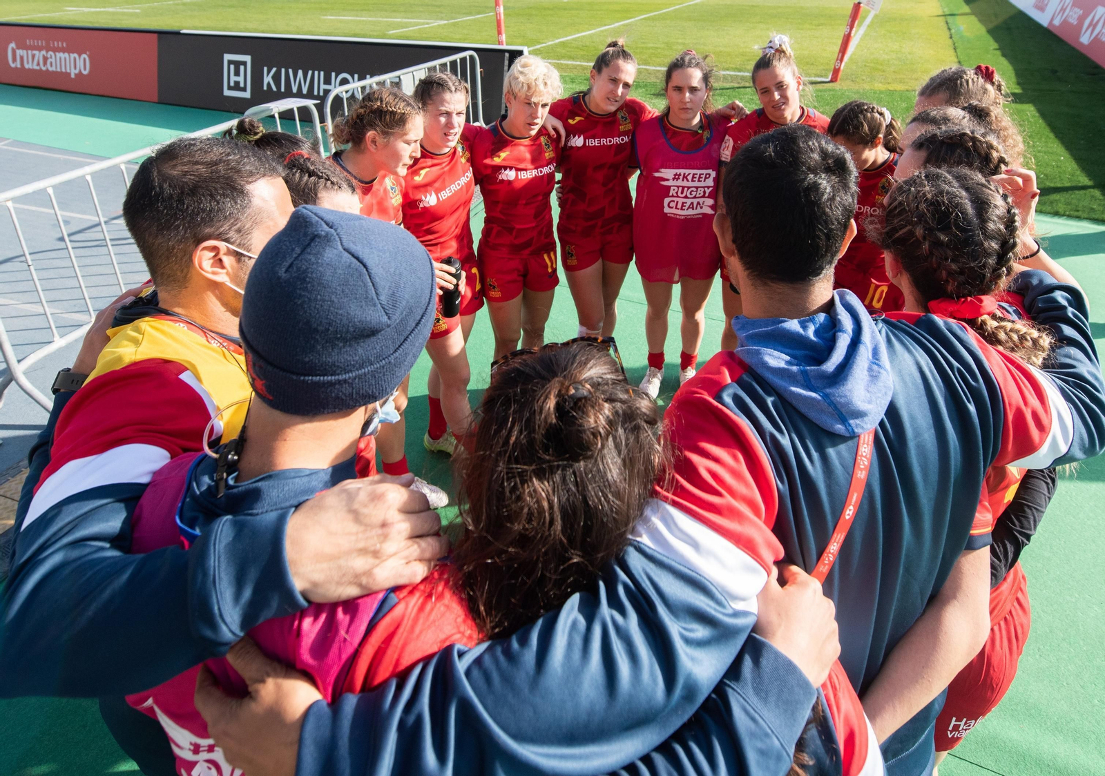 En fotos, la segunda jornada de las HSBC World Rugby Sevens Series en Málaga