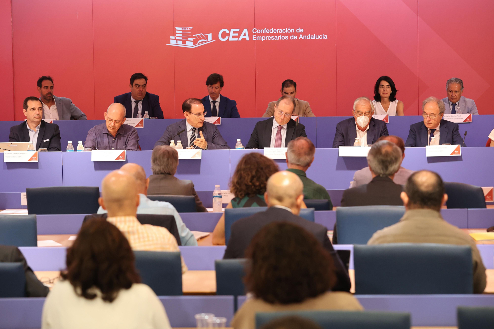 Reunión de la CEA con Javier González de Lara al frente