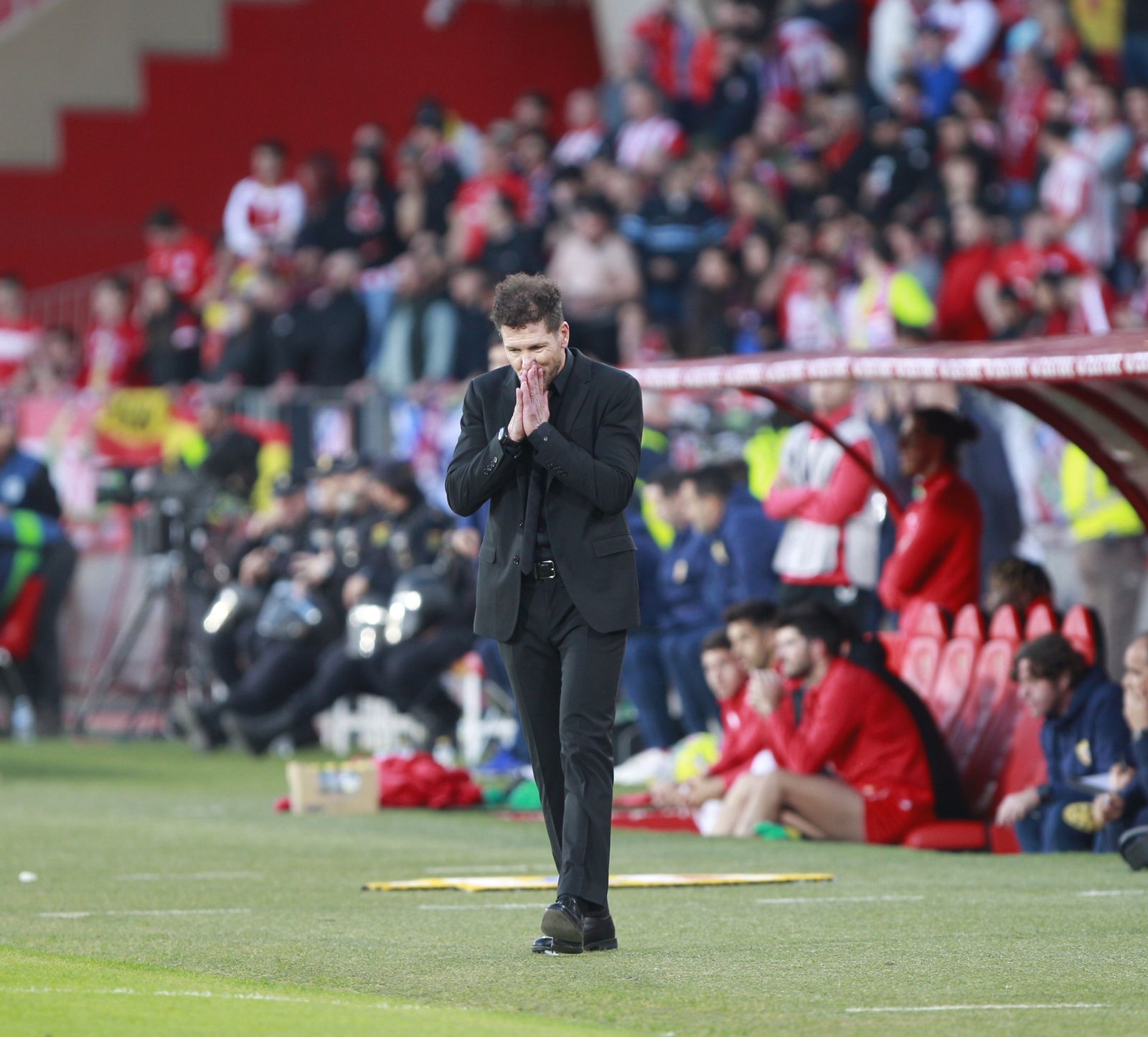 Imágenes del partido U.D. Almería-Atlético de Madrid