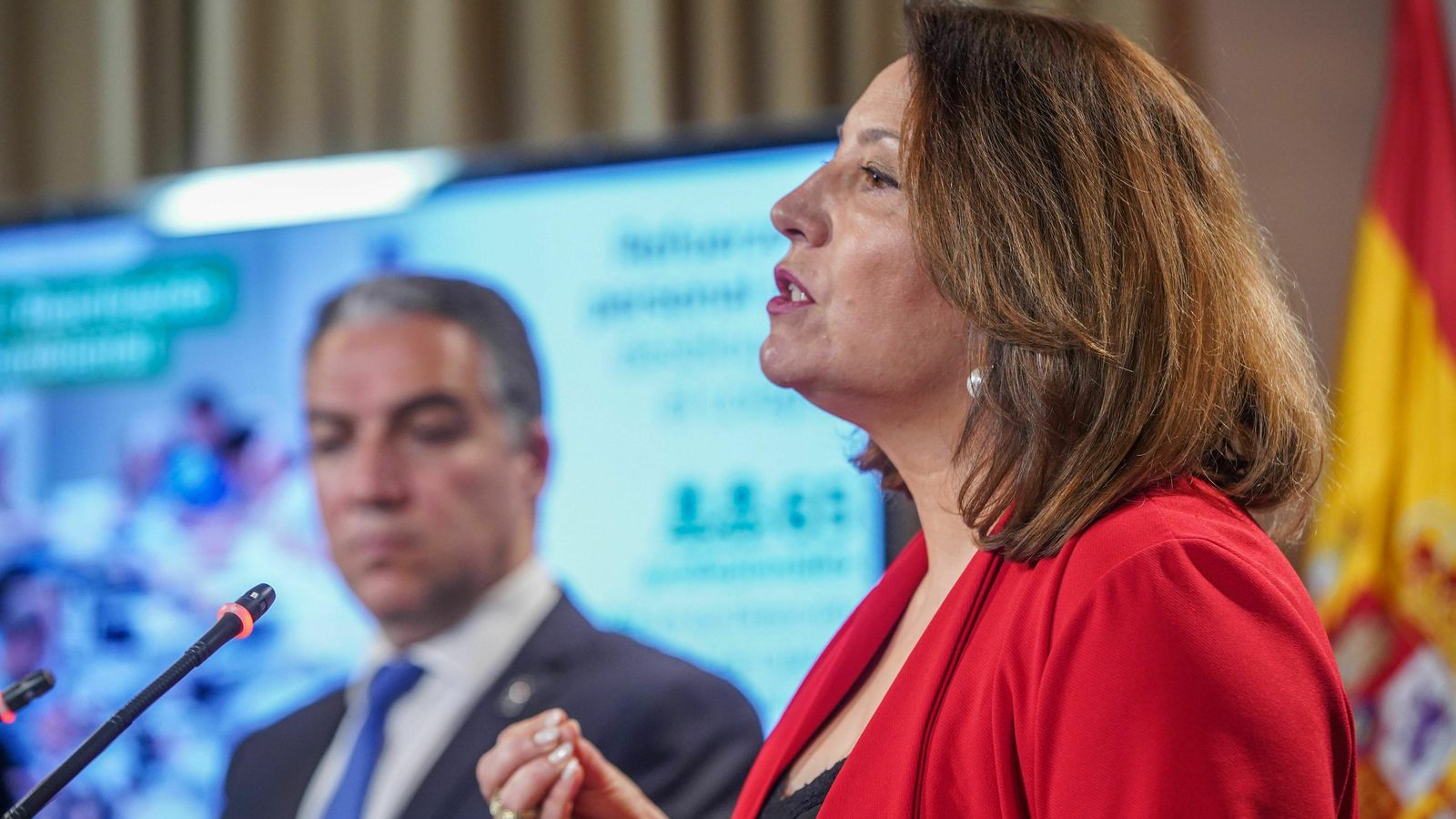 La consejera de Medio Ambiente, Carmen Crespo en su comparecencia tras el Consejo de Gobierno de la Junta del pasado martes.