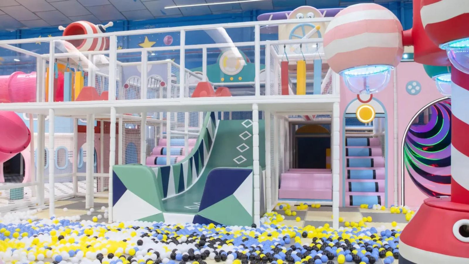 Las instalaciones de Happy Park.