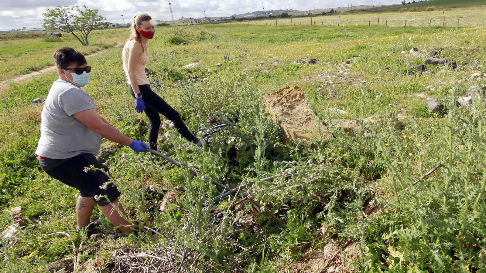 Gran recogida de Zero Waste Jerez con casi 40 voluntarios