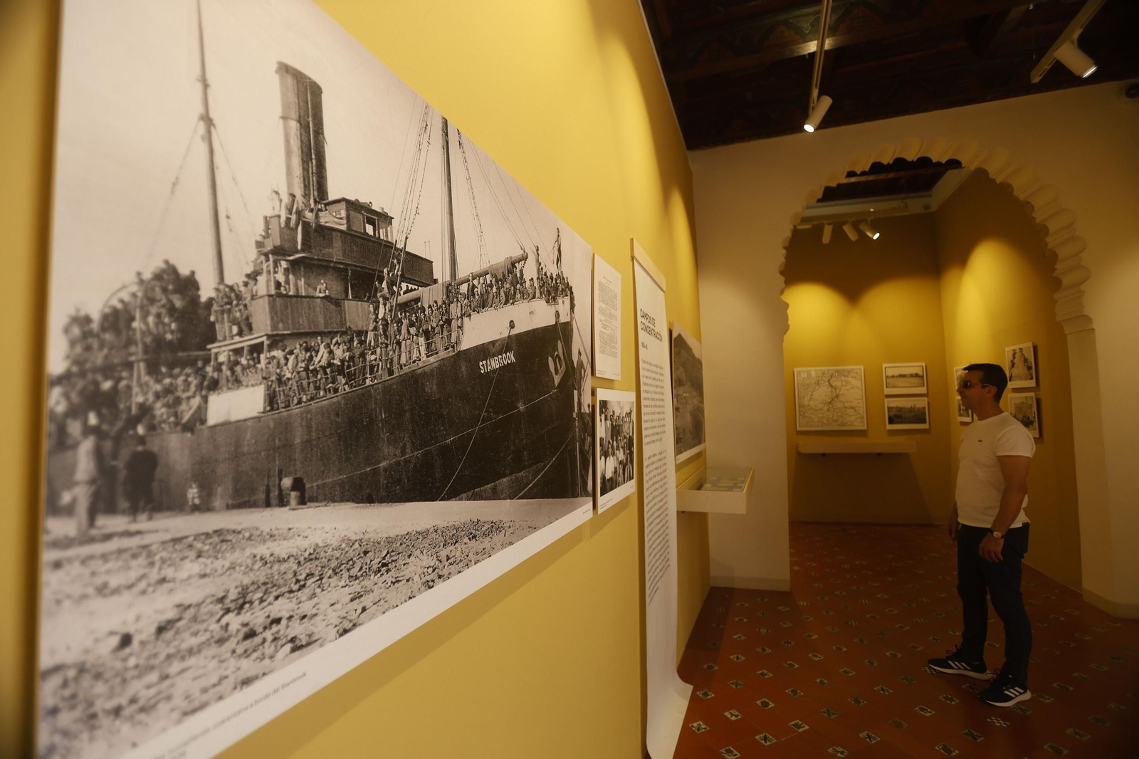 Una de las obras que se pueden ver en la exposición Una de las obras que se pueden ver en la exposición