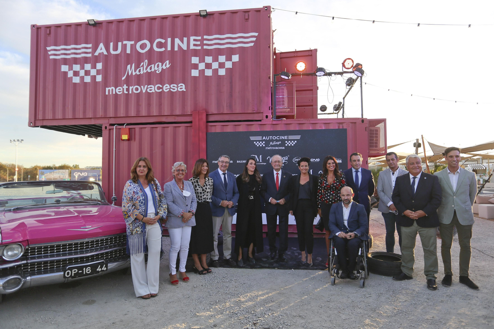 El Autocine Málaga Metrovacesa, en fotos