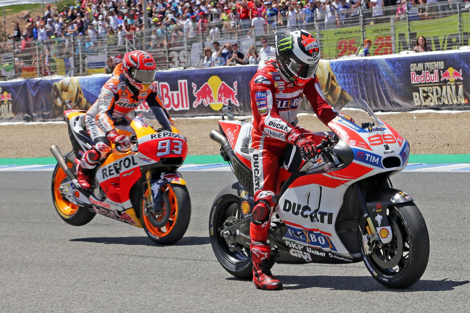 La segunda jornada del GP de España, en imágenes