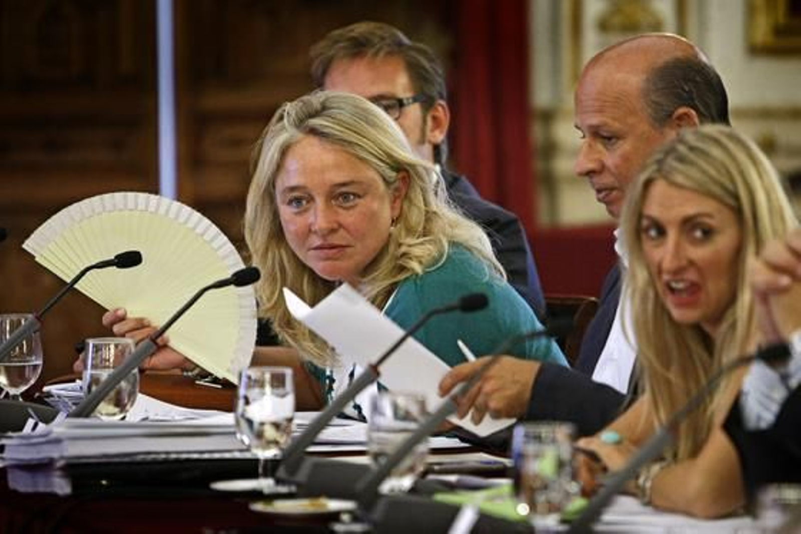 IU vota en contra de las cuentas generales de 2009 en el pleno de Diputación. 

Foto: Julio Gonzalez