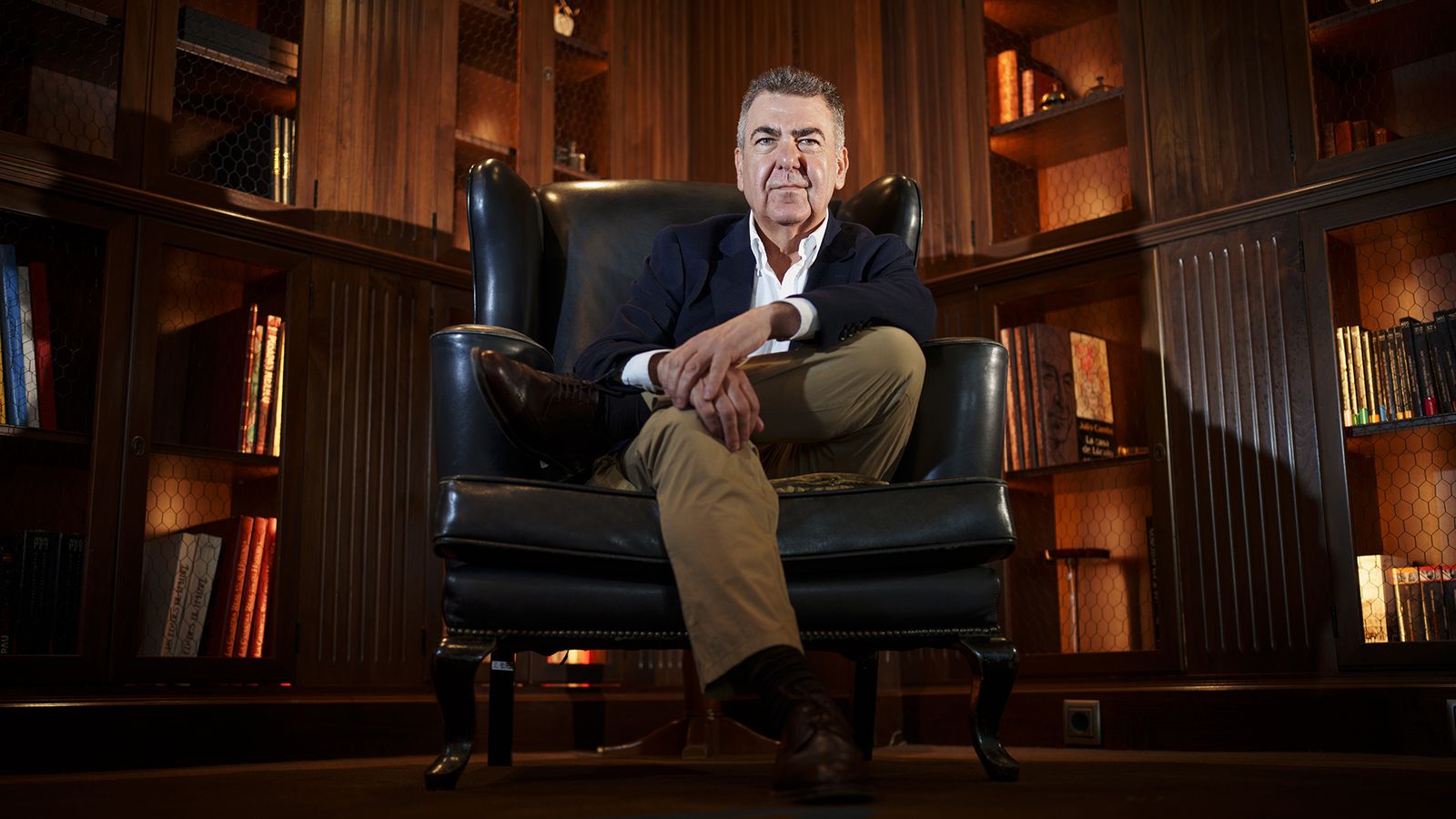 Beotomeu, en otro momento de la entrevista.