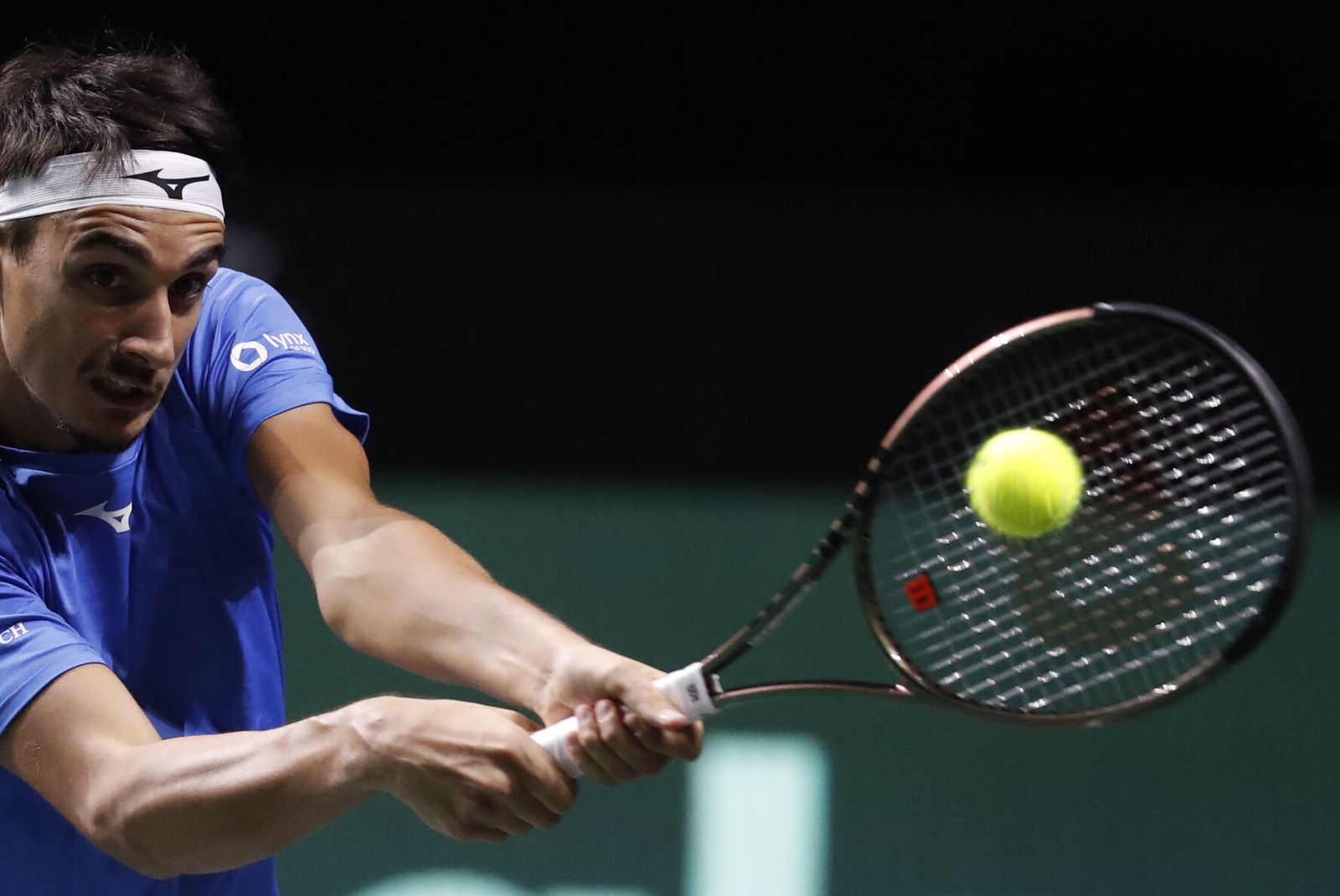 Denis Shapovalov - Lorenzo Sonego, en la Copa Davis de Málaga