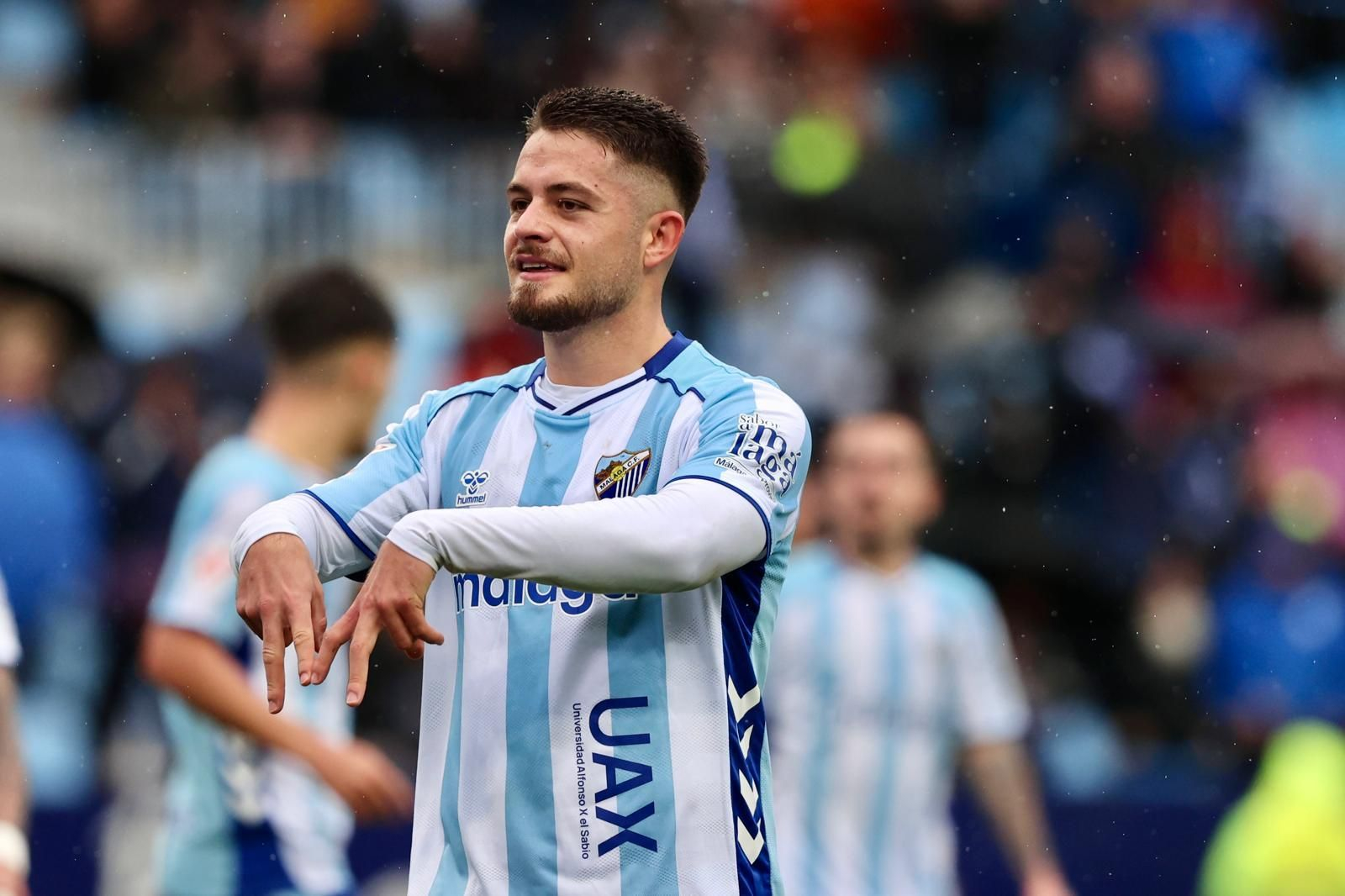 Málaga CF-Almería, en fotos