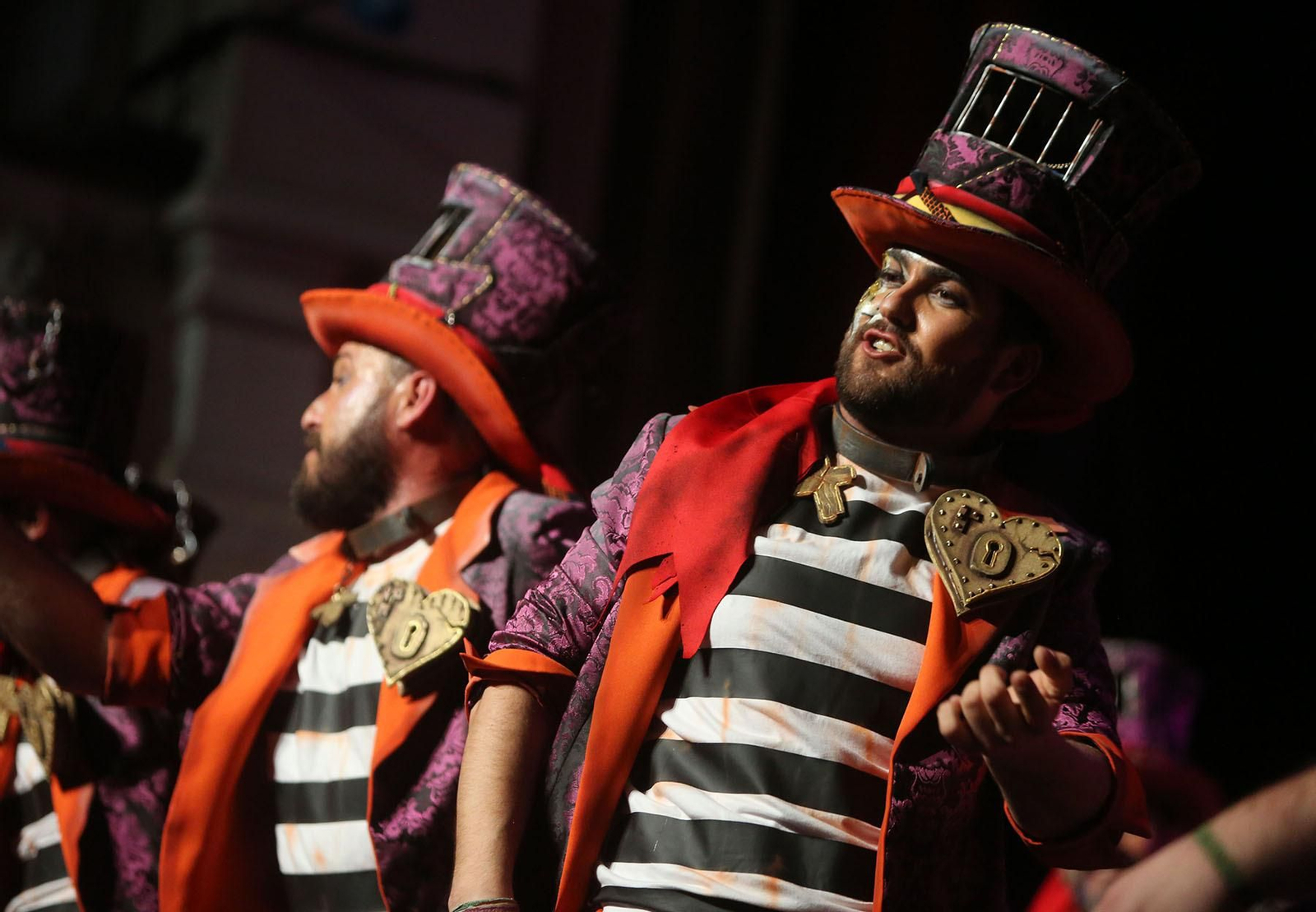 Cuarto día de preliminares del Carnaval Colombino en imágenes