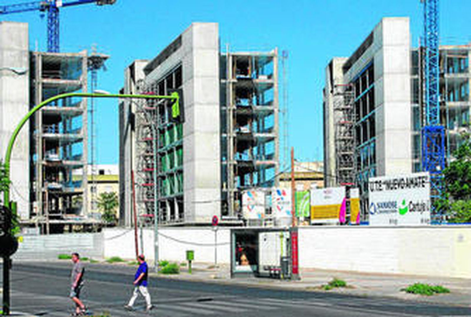 Las obras de Nuevo Amate.