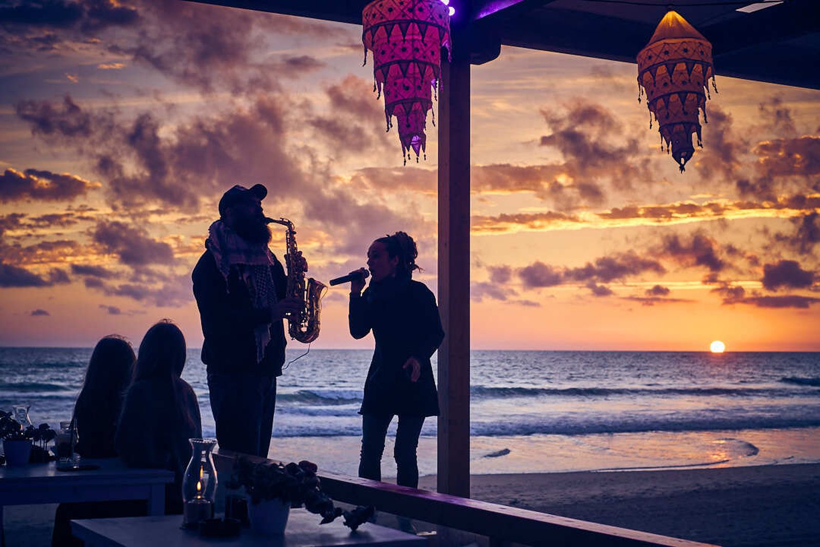 Imagen de archivo en el chiringuito Atenas playa