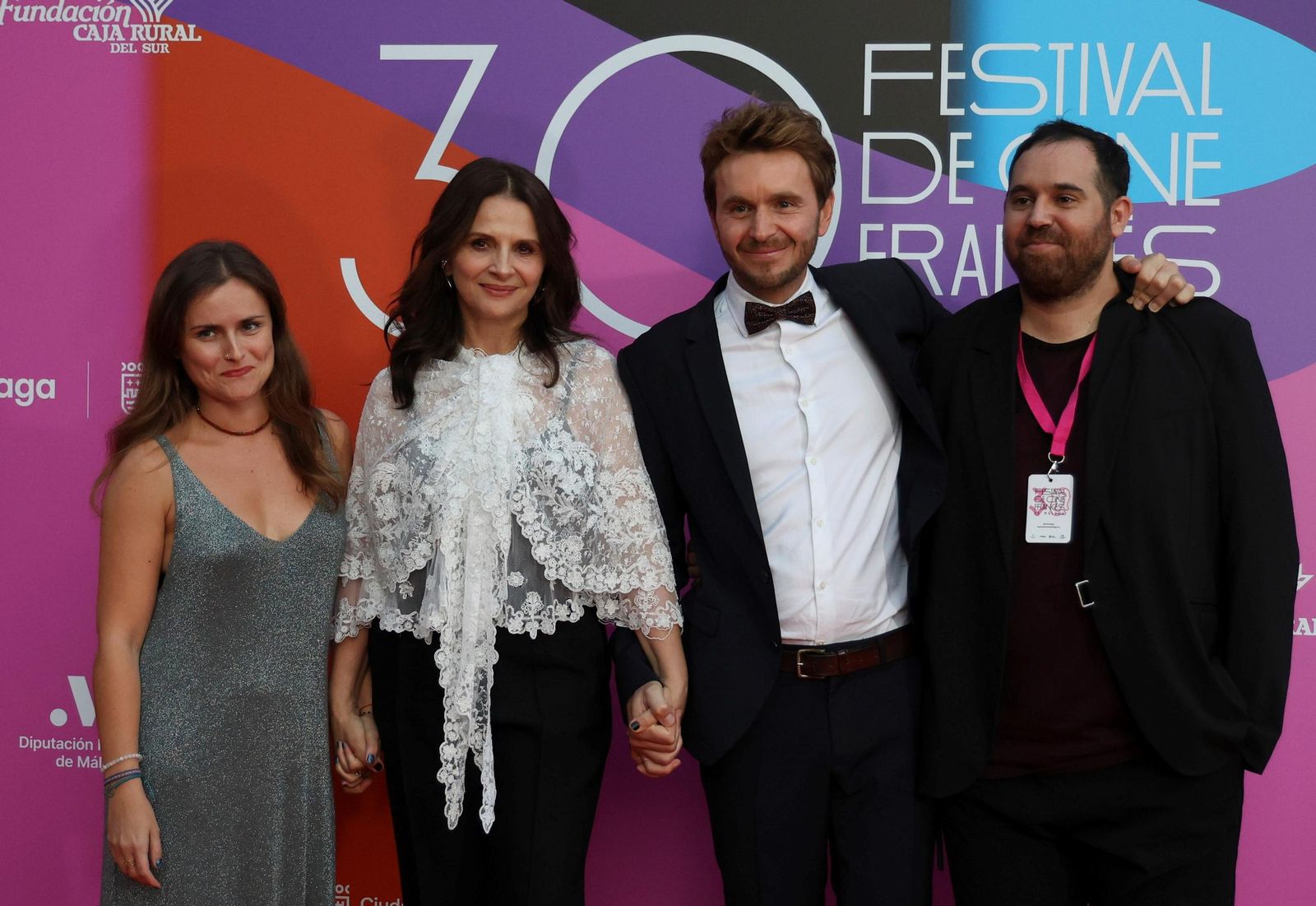 Juliette Binoche recibe en Málaga el Primer Premio Honorífico del Festival de Cine Francés