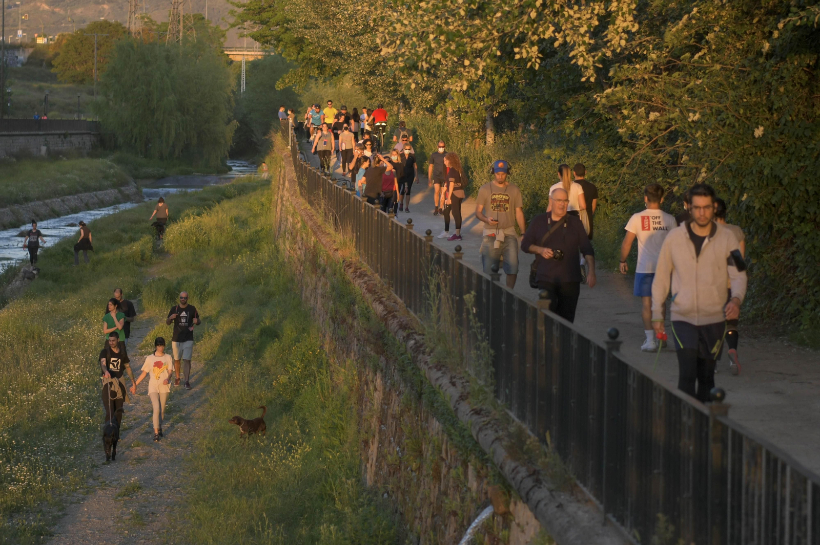 Imagen de la  ruta del colesterol ayer.