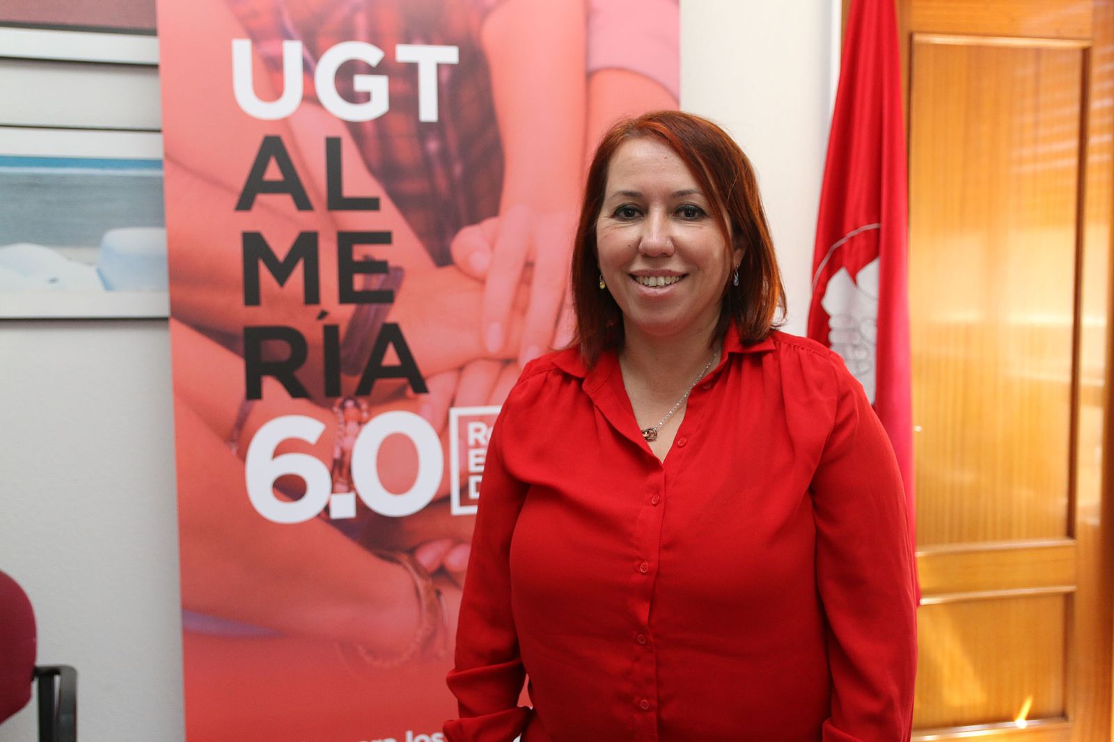 Carmen Vidal, secretaria provincial de UGT Almería