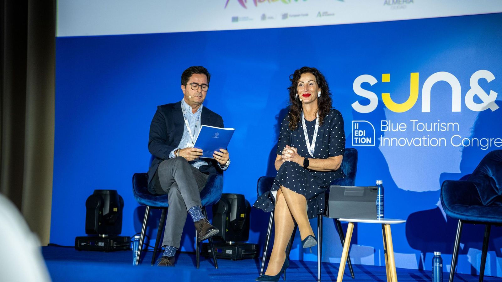 Los alcaldes de El Ejido y Almería.