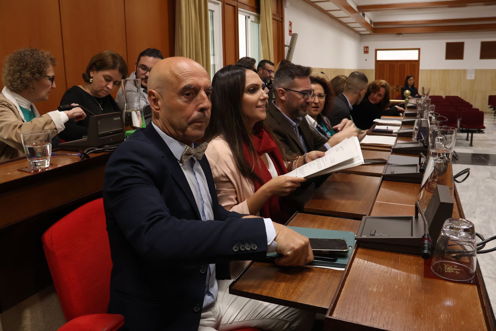 Los concejales del PSOE y Hacemos Córdoba.