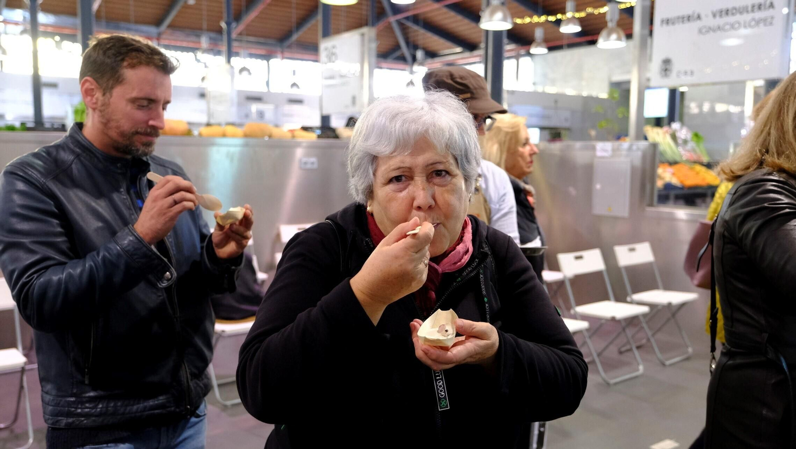 Vea los exquisitos platos preparados en el 'showcooking' de la Gamba Roja de Almería Vea los exquisitos platos preparados en el 'showcooking' de la Gamba Roja de Almería