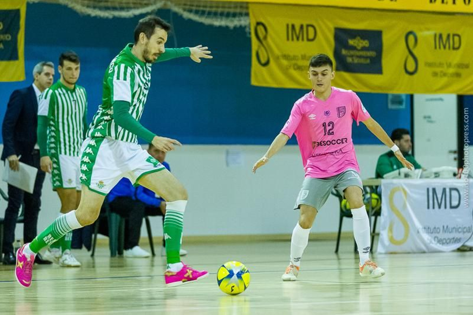 Jesús Sepúlveda, en el partido ante el Betis.