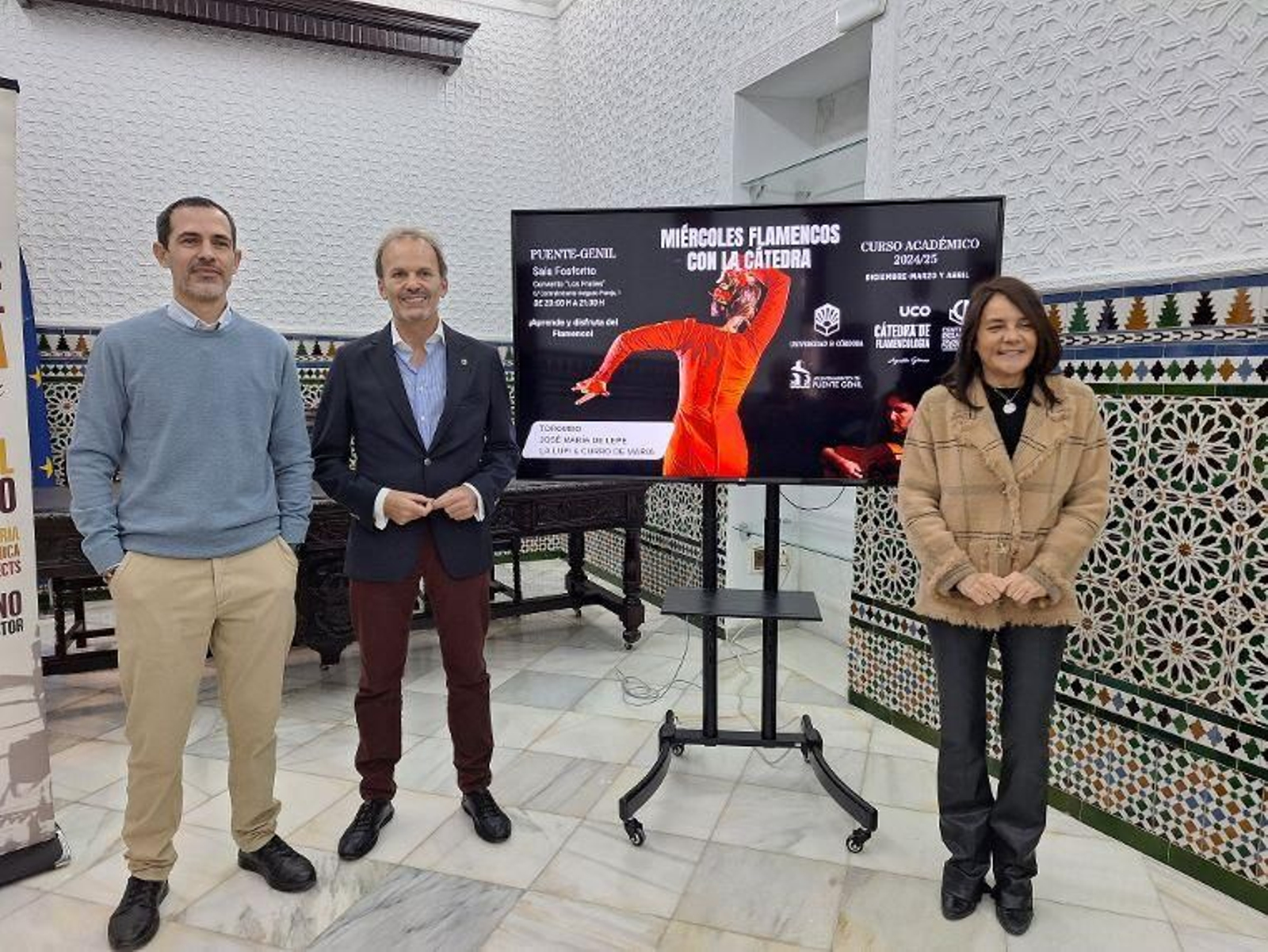 Presentación del ciclo 'Miércoles Flamencos' en Puente Genil