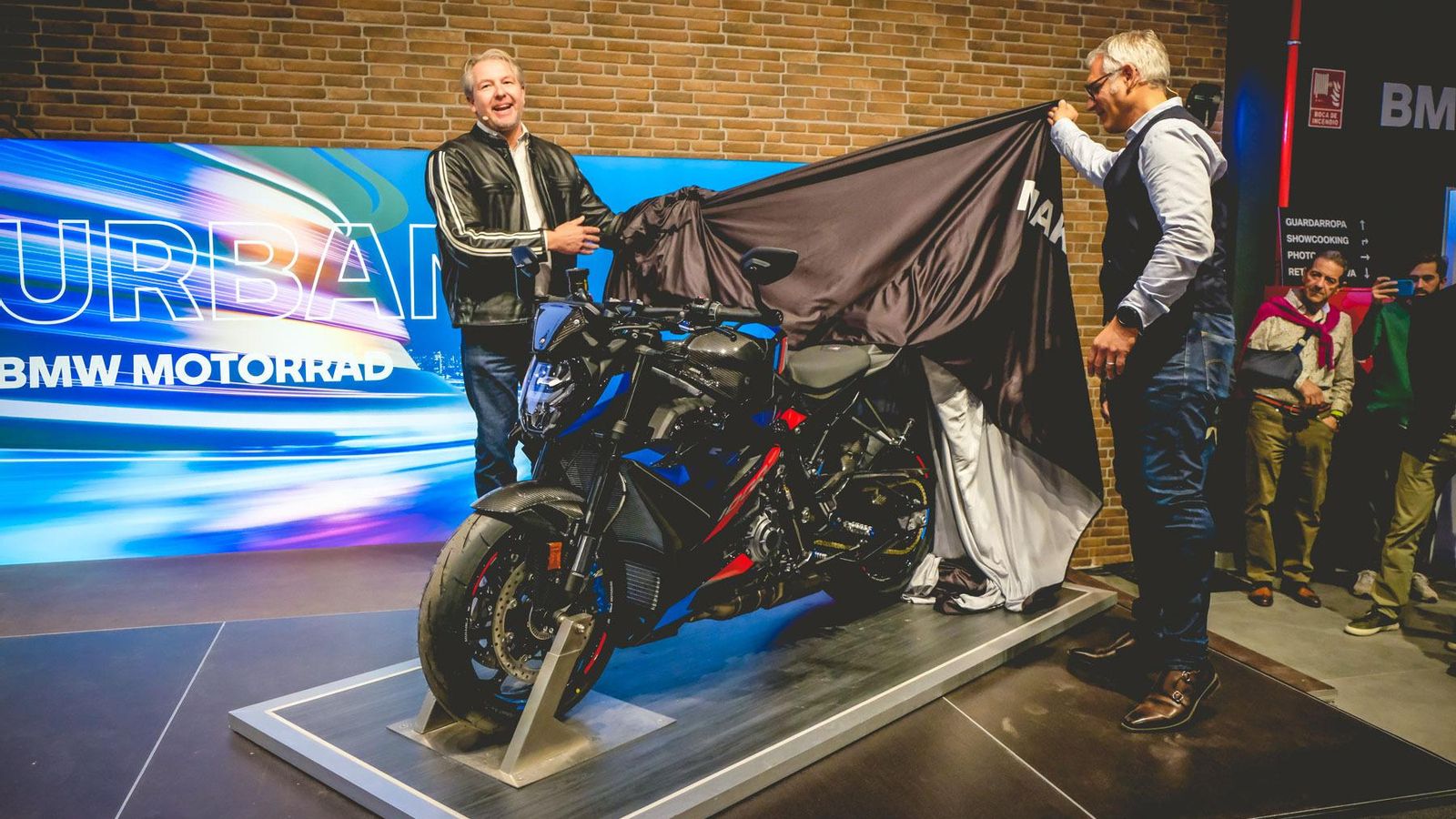 En la inauguración de Boxer Motorrad se desveló la M 1000 R: 210 CV de puro músculo.