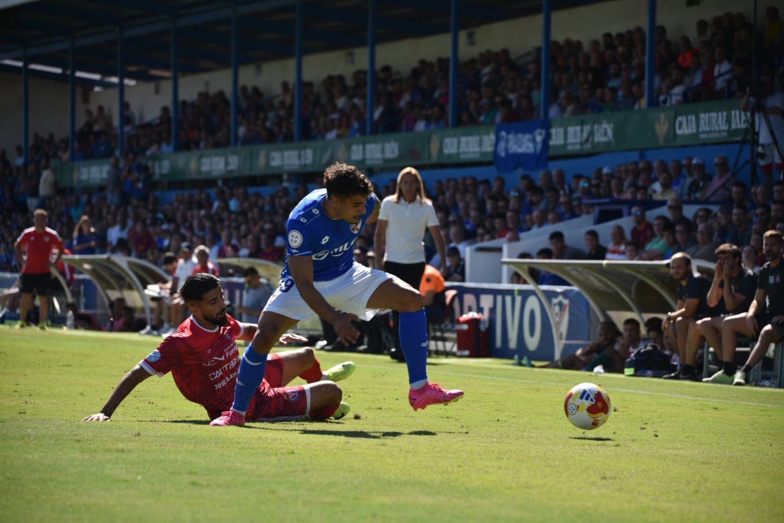 En la primera vuelta, el conjunto azulillo venció en Linarejos por 3 a 2.