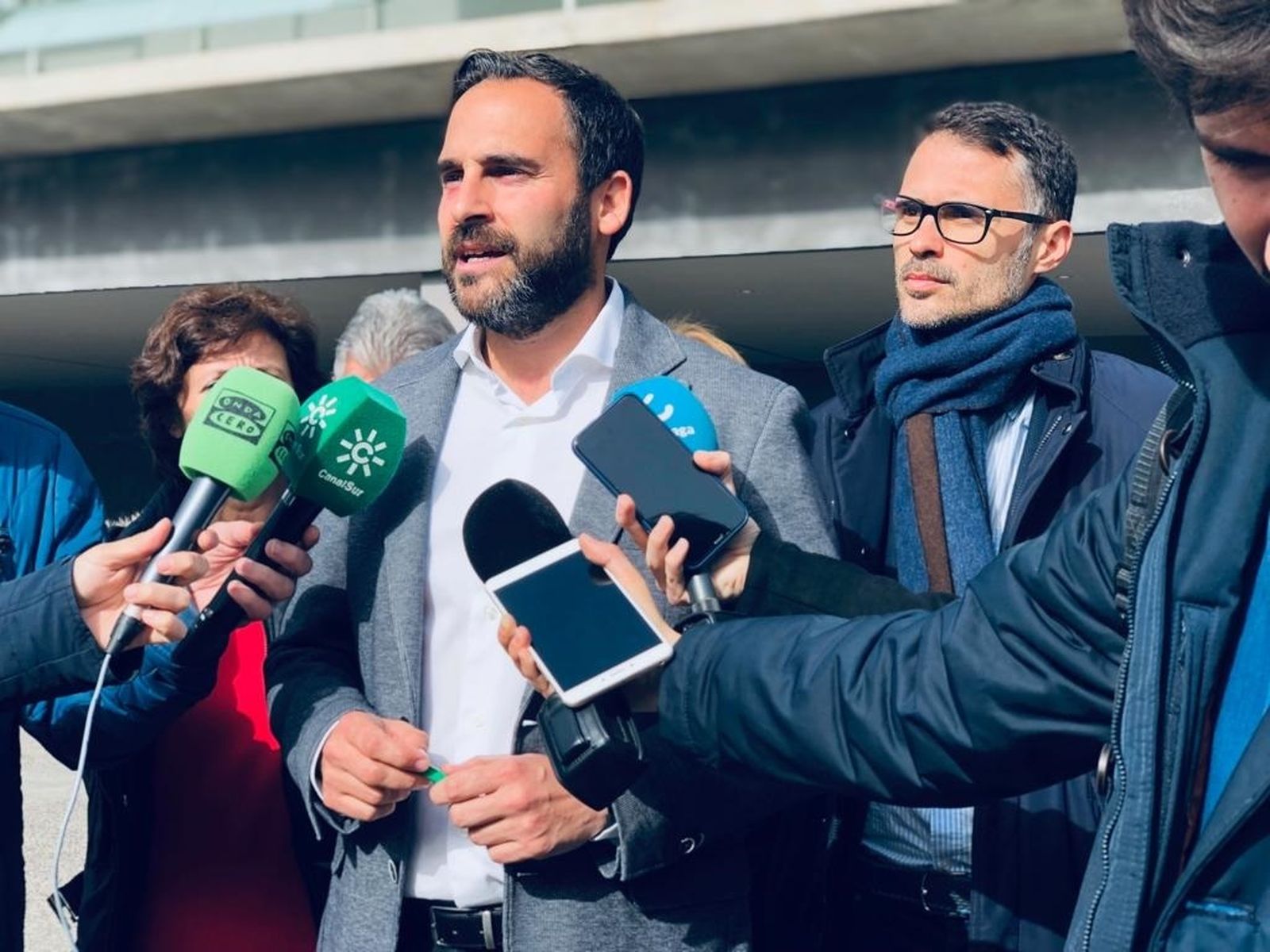 El portavoz del PSOE en el Ayuntamiento, Daniel Pérez.