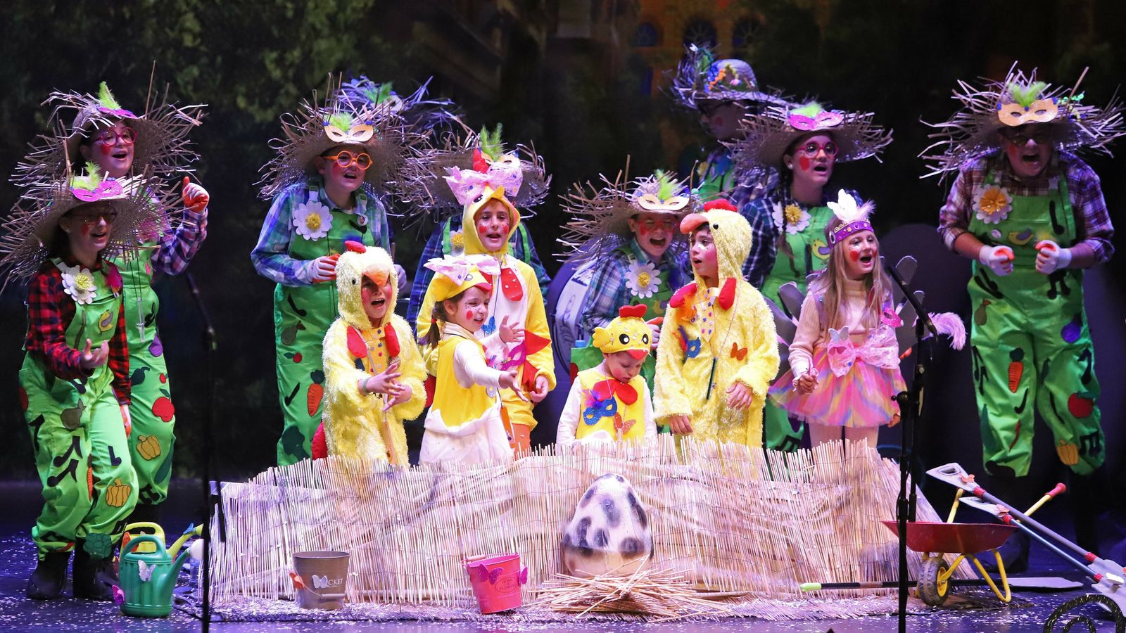 No decimos ni pío. Chirigota infantil de Algeciras.