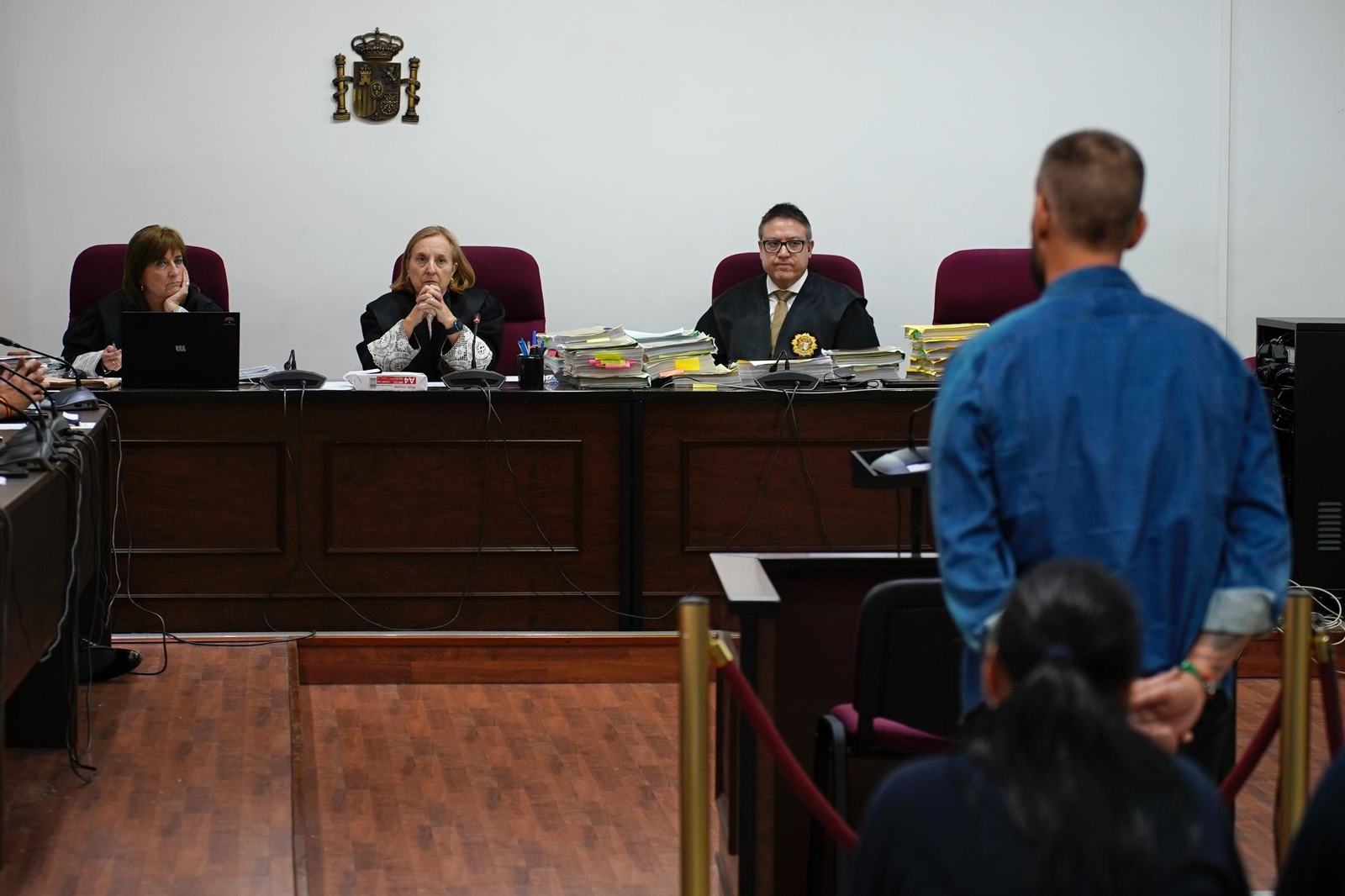 Fotografías de la última sesión del juicio por el hundimiento del Rúa Mar