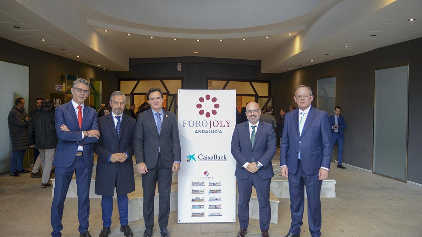 Desayuno- coloquio del alcalde de la capital, Agustín González, del Fojo Joly.