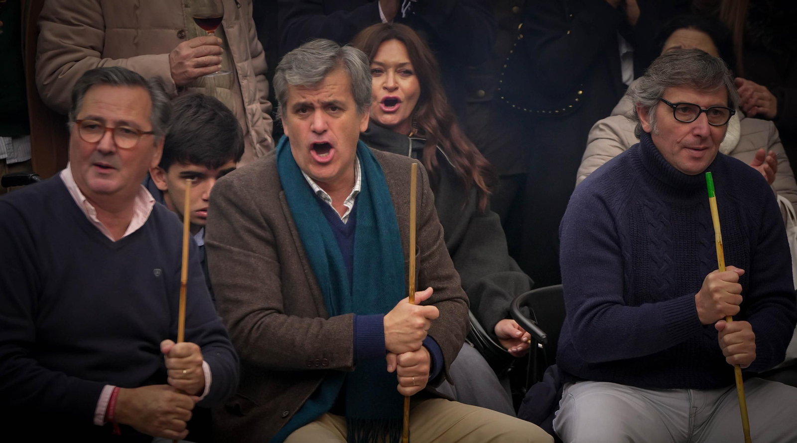 La zambomba mañanera de Jerez, en imágenes