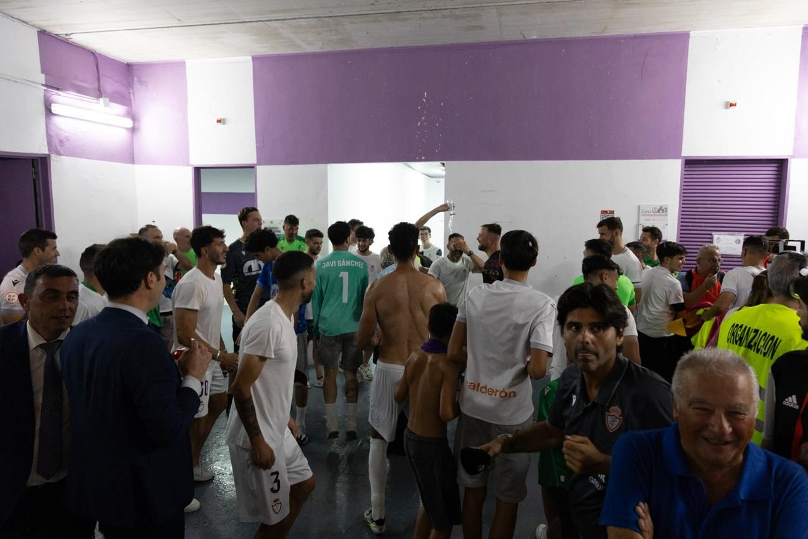La celebración del Real Jaén.