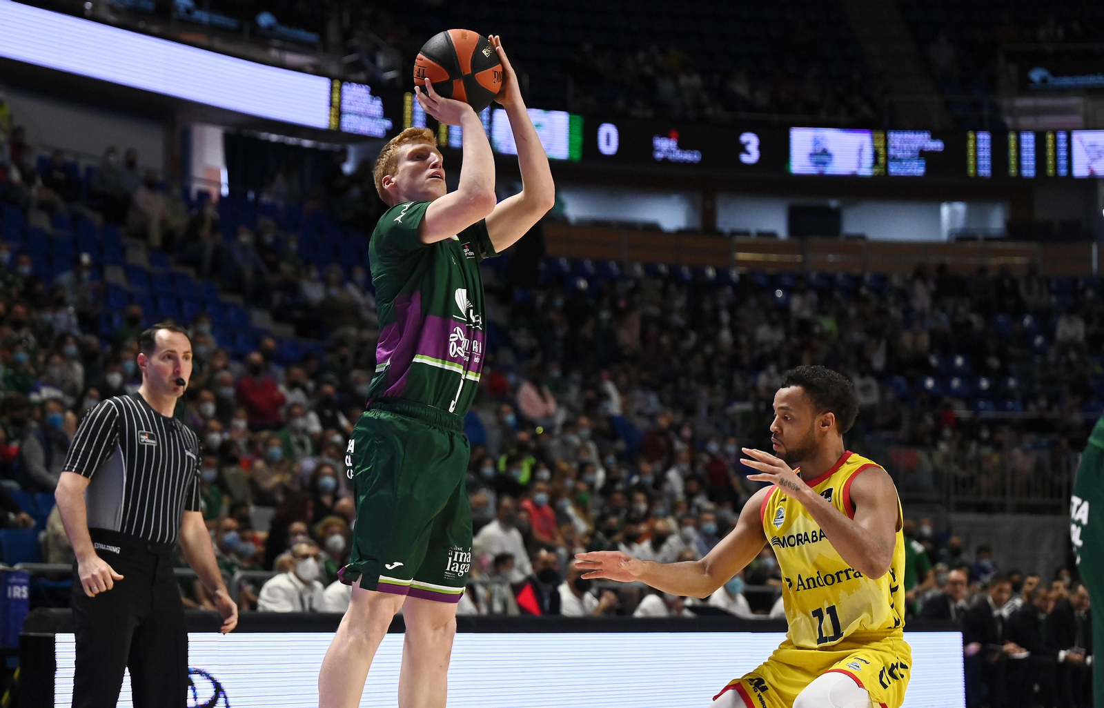 El Unicaja-Morabanc Andorra, en fotos