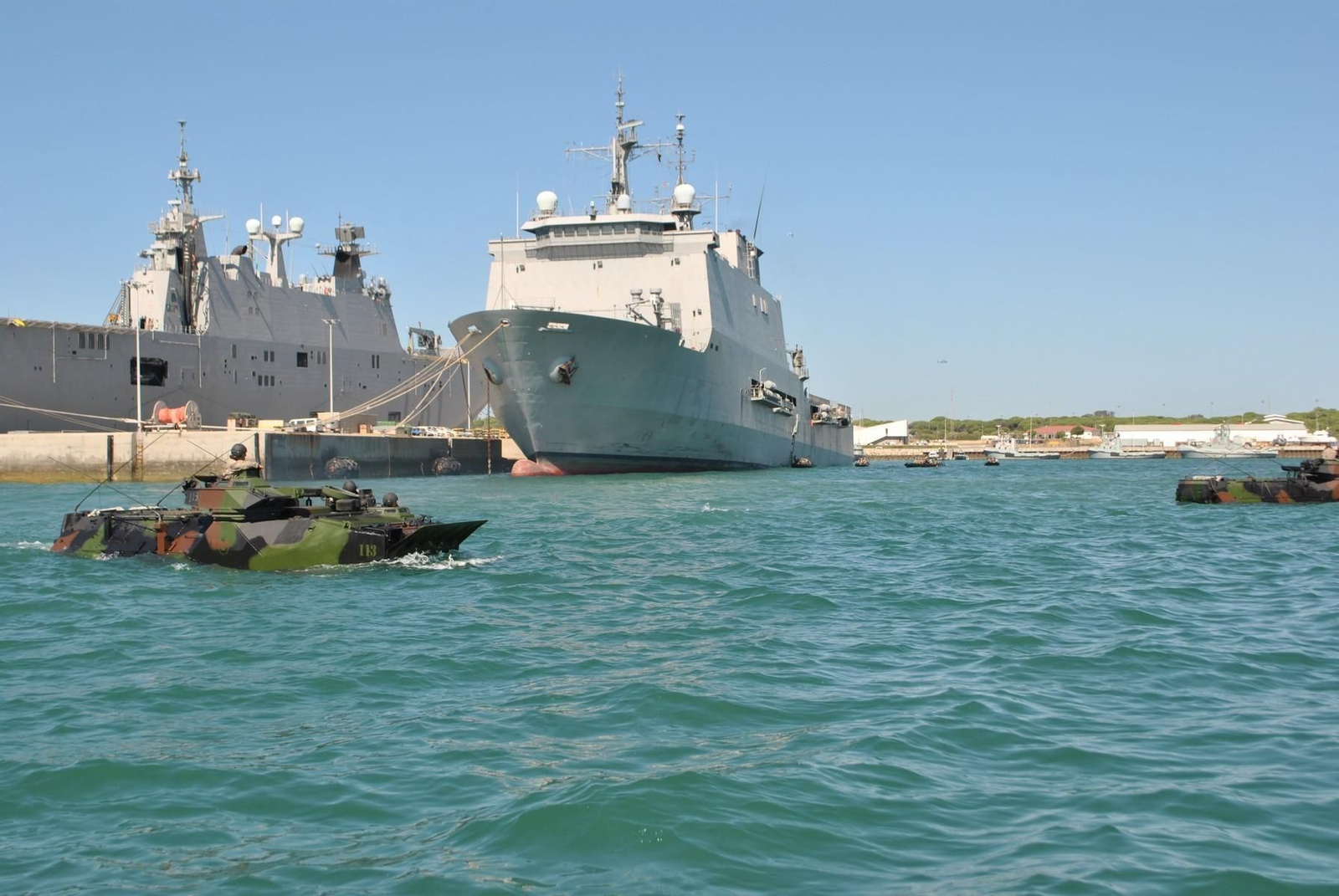Ejercicio Adelfibex-82 de la Armada española