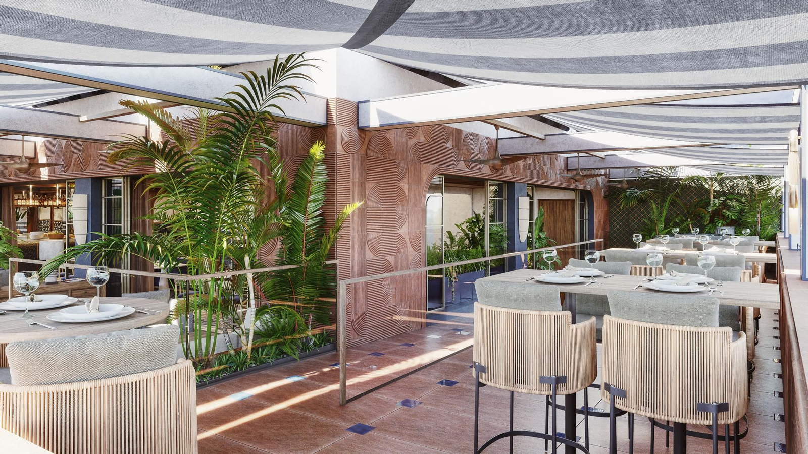 Fotos del hotel de 5 estrellas de La Equitativa, en Málaga.