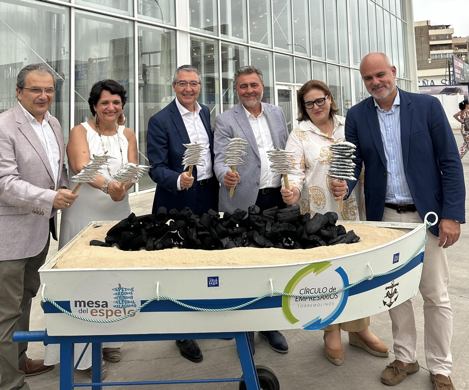 La presentación del jurado del certamen.