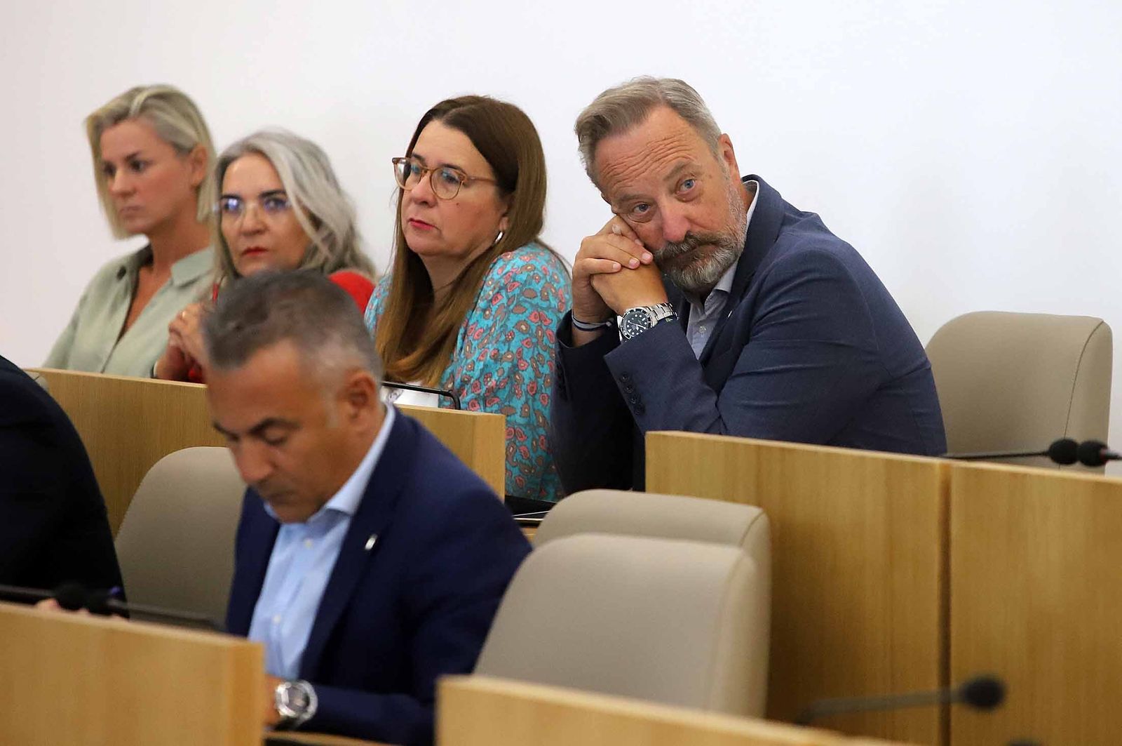 Imágenes del pleno extraordinario celebrado en la Diputación de Huelva