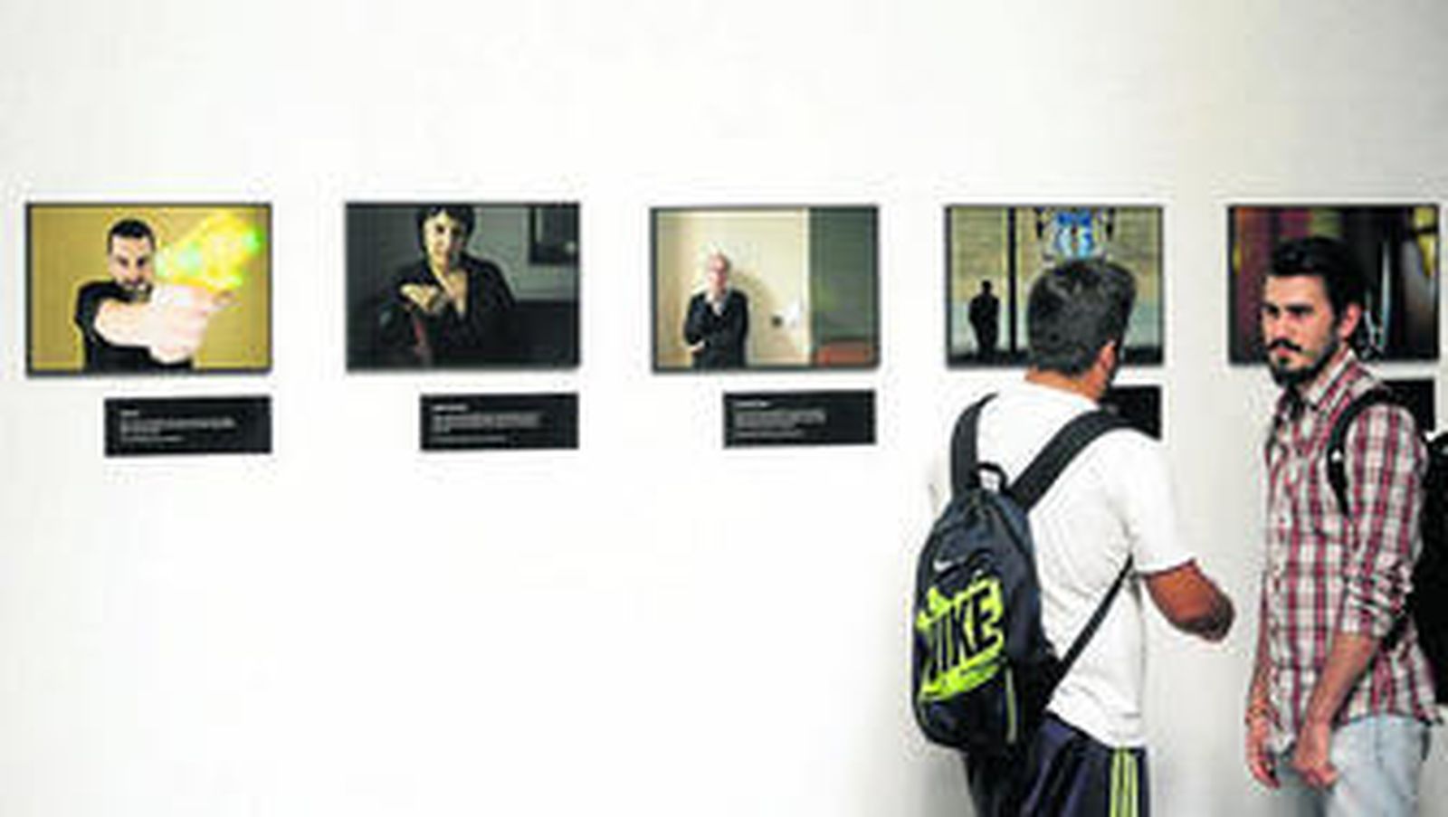 La exposición 'Renglones de luz'.