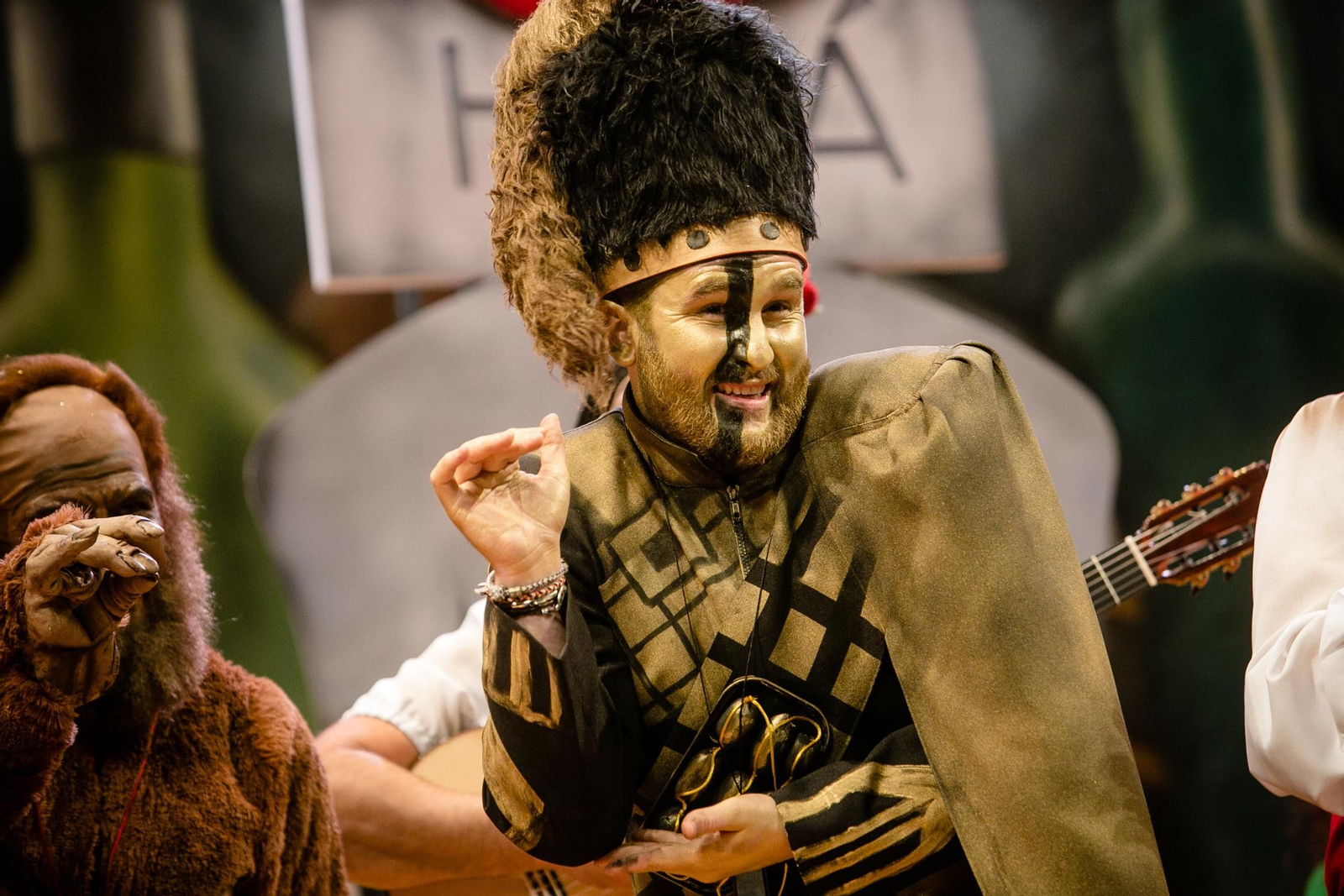 La Chirigota "Los que vienen de etiqueta"