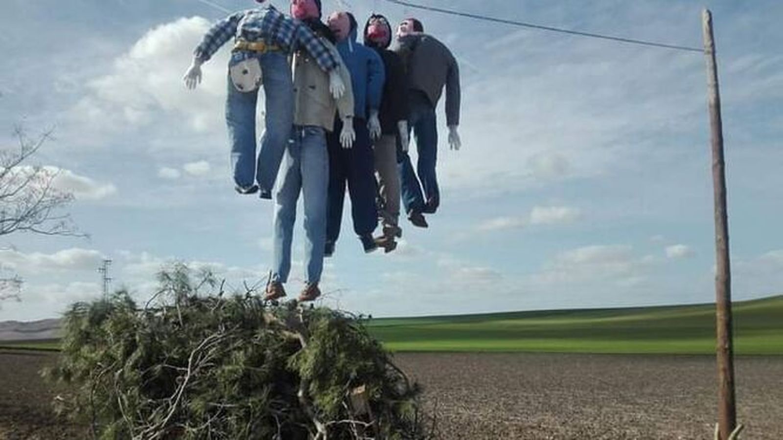 La Quema de Judas en Bornos
