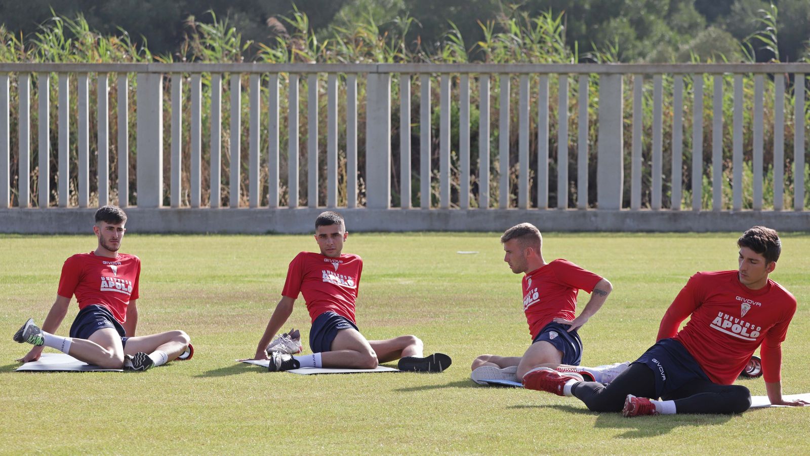 Fotos del primer entrenamiento del Algeciras CF