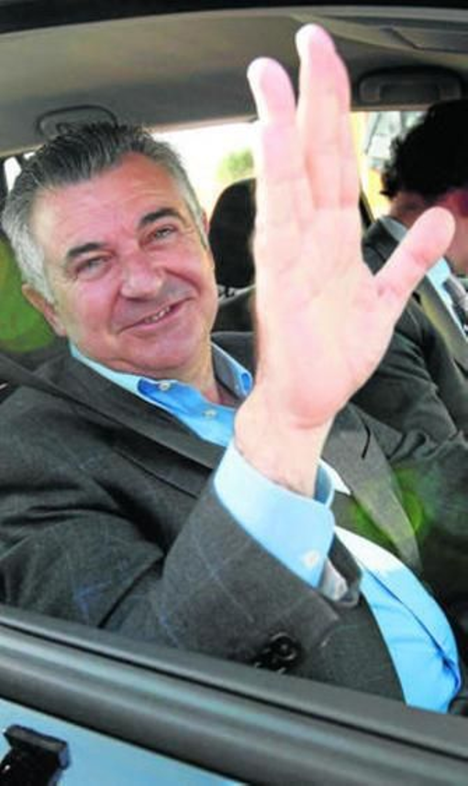 Roca, cuando salió de la prisión en 2008.